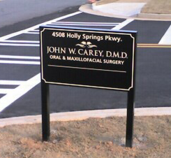 John Carey - Post & Panel sign (1)