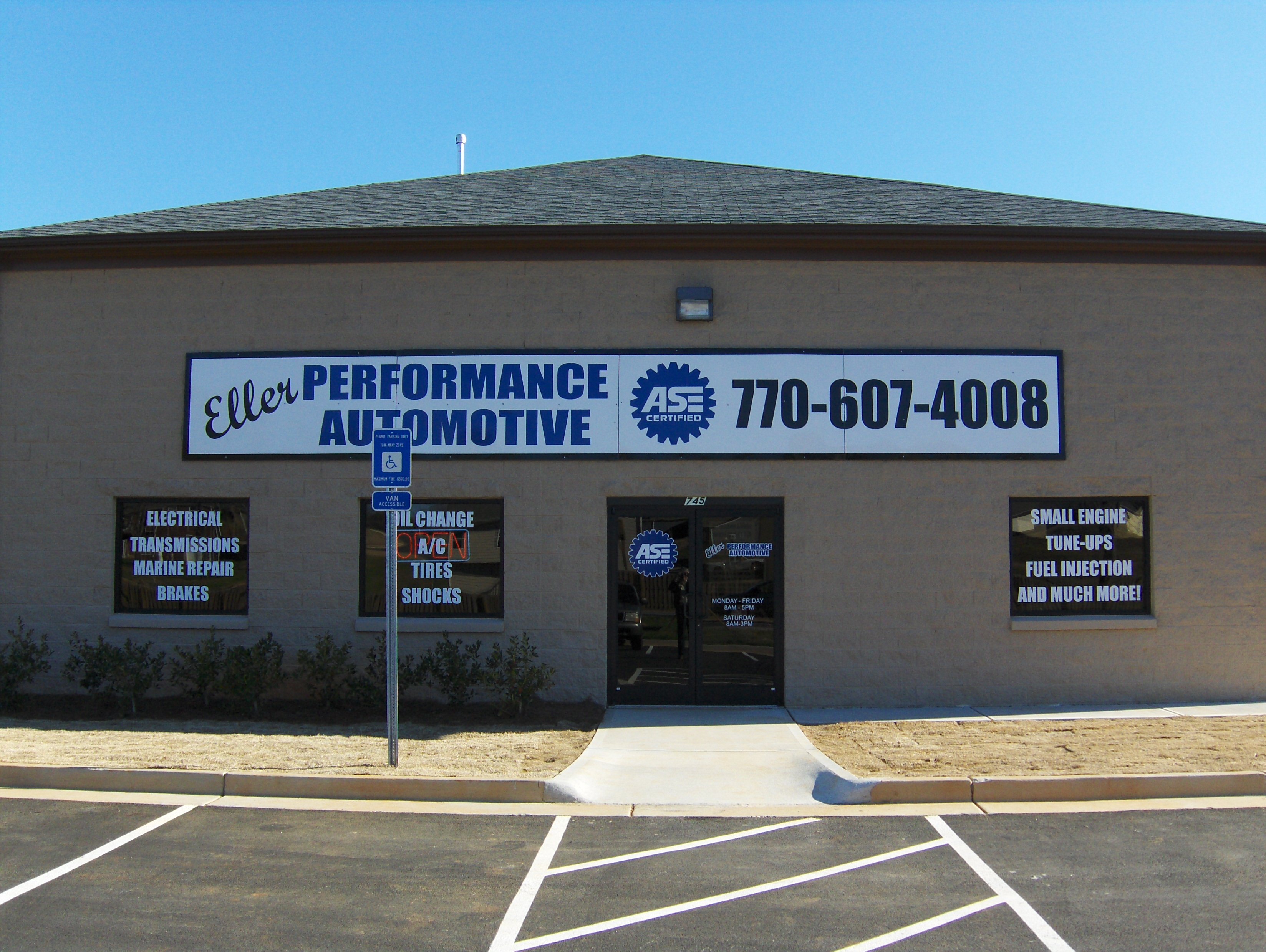 Large Business Front Signs - Automotive Repair