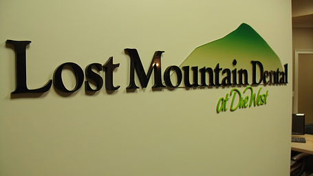 Lost Mountain Acrylic Dimensional Letters