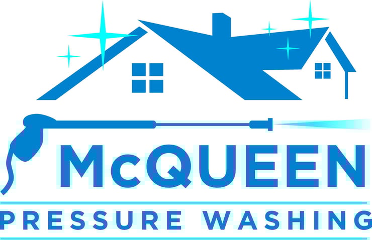 McQueen Pressure Washing, logo design, vector logo, high resolution logo design