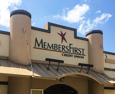 Members First Dimensional Letters, Building Sign by Signs and More