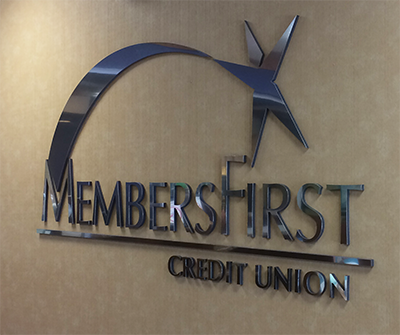 Members First - Dimensional Letters - Lobby Sign