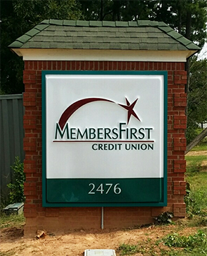 Members-First-Decatur-Light=Box-Embossed-Pan-Face-Sign