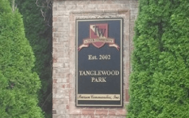 Neighborhood Entrance Sign Face Replacement