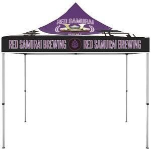 Custom printed canopy tents with business logo and branding