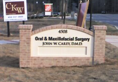 Oral Surgery - Faux-Brick-Monument