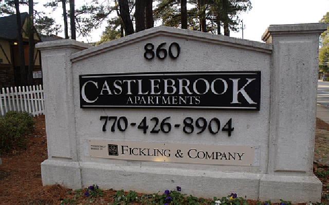 Refurbished Monument Sign