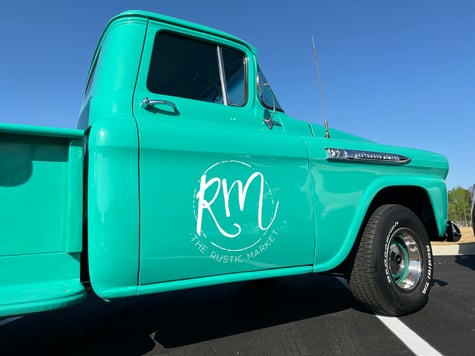 Rustic Market - Truck Decals - Branding - Seven Hills - Acworth 2