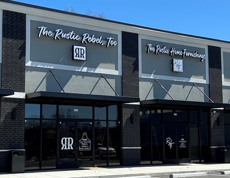 Rustic Rebel & Furniture Channel Letters - Adiarsville