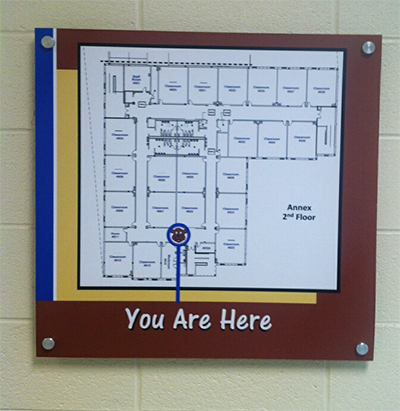 Wayfinding Signs by Signs & More - Cartersville, Marietta, Atlanta, GA