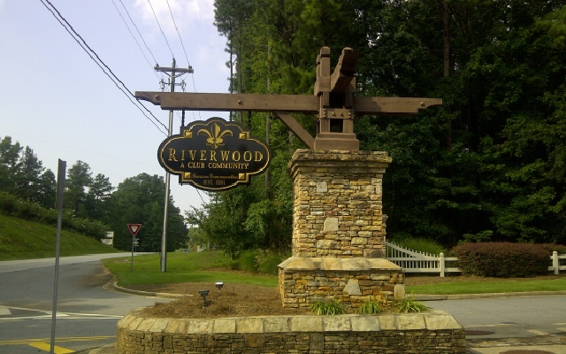 Signage - Stone_Cedar