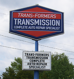 Transformers - Pan-Face-Embossed-Sign