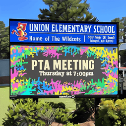 Union Elementary EMC LED Display