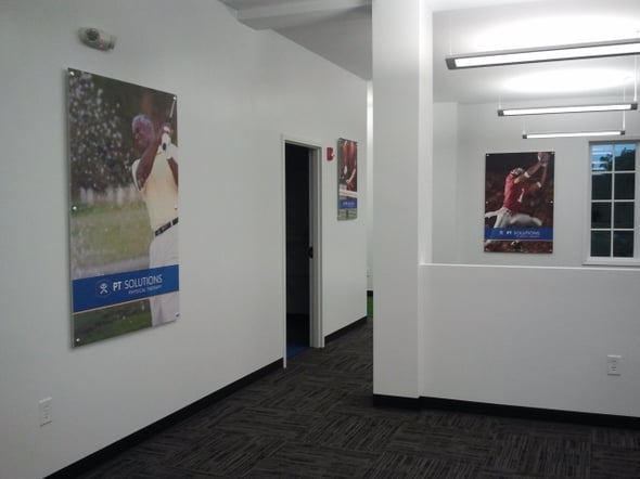 Wall Signs Mounted with Stand-offs Marietta GA