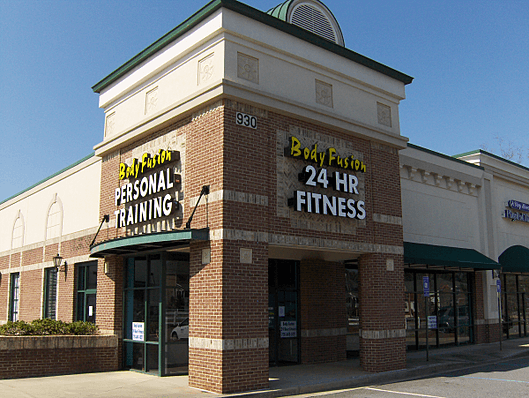 Channel Letters - 2 Sides of Frontage with different messages 