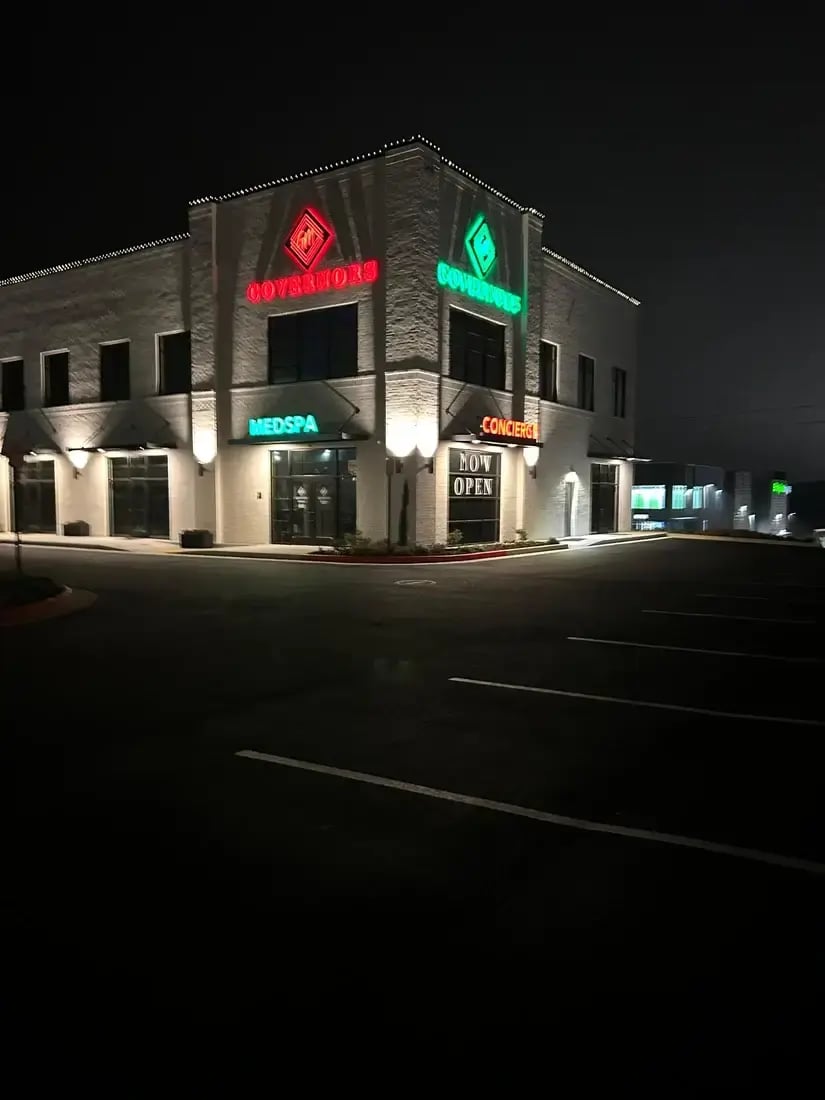 Color Changeable Channel Letters - Night