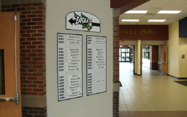 Directory Room Signs....