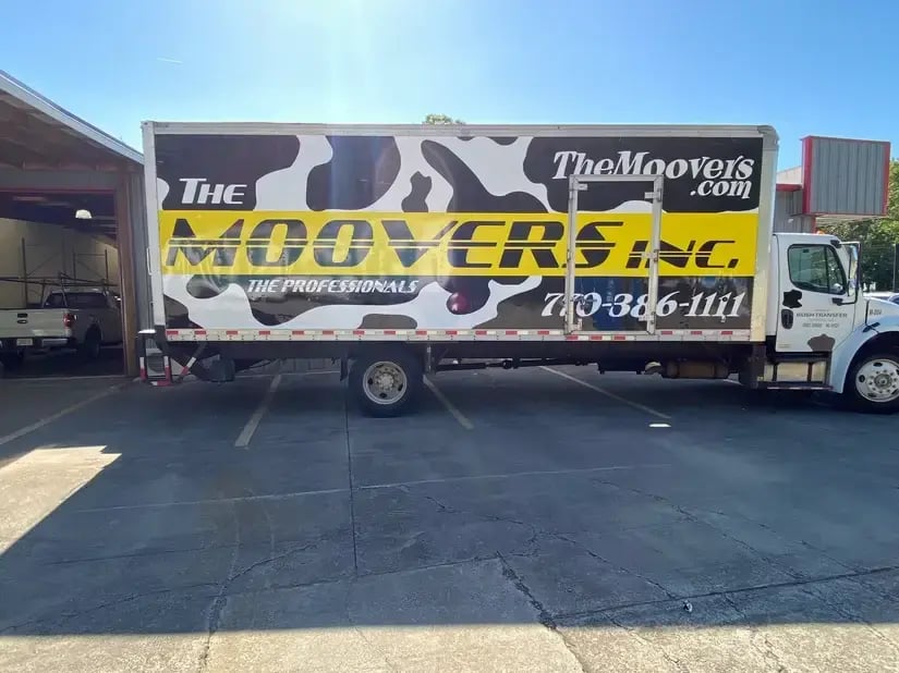 Box Truck Wrap - Old Truck Looks Good as New