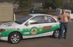 Car Partial Wrap with Customer Approval