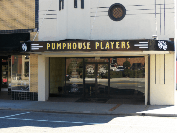 Lightbox with Vinyled Corners & Changeable Letter Panels at Sides