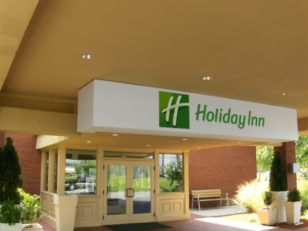  Holiday Inn - Backlit Printed Awning