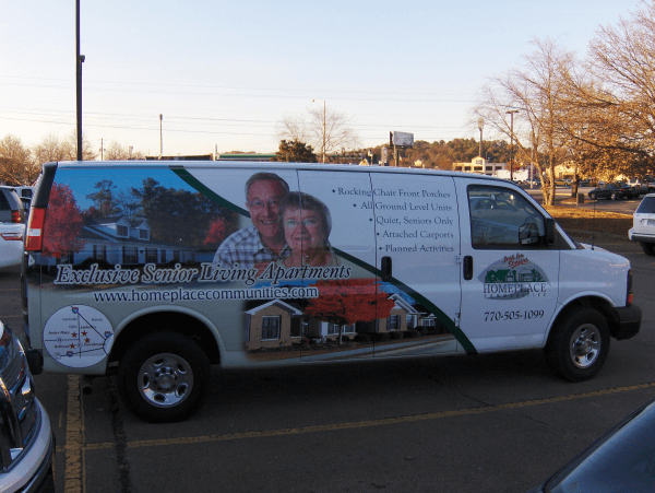 Partial Wrap - Service Van