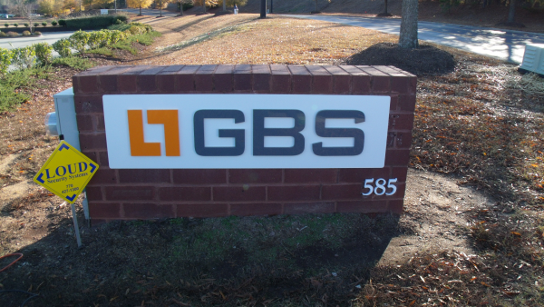 Monument New Face - Dimensional Letters and Back Panel to cover holes from previous tenants