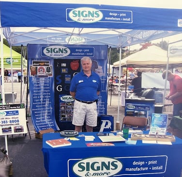 trade show display signs and more cusotm signage