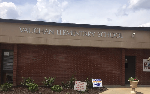 cast-aluminum-letter-building-sign---school