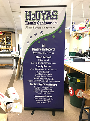 harrison-high-school-tradeshow-retractable-banner