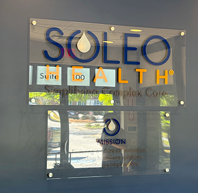 Custom Lobby/ Logo Stand-Off Signs in Woodstock, Georgia