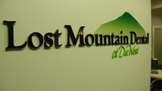 Reception area office signs Cartersville GA