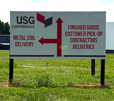 manufacturing-facility-directional-post-and-panel-signage-cartersville-georgia