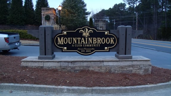 Atlanta Subdivision Monument Signs