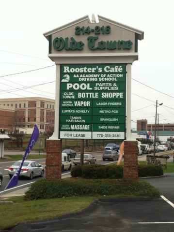 Refurbished Sign