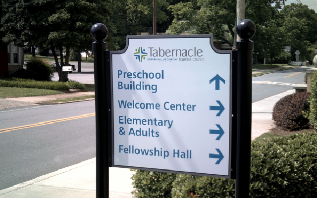 post-and-panel-church-wayfinding-sign