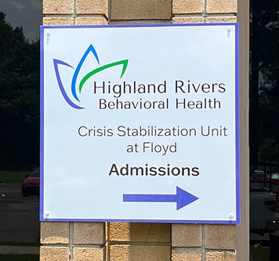 exterior mounted signs in Rome, GA