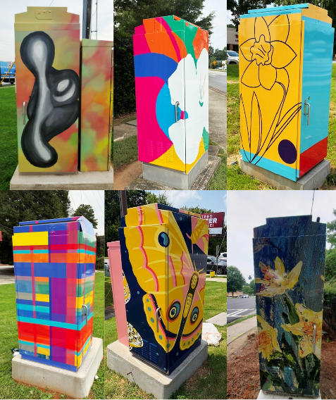 Smyrna, Georgia utility box art wraps