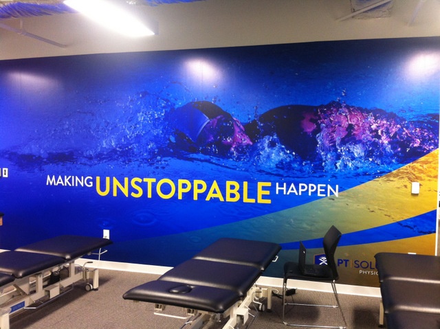 Wall wraps, inspire your customers with wall murals, inspirational wall vinyl wraps