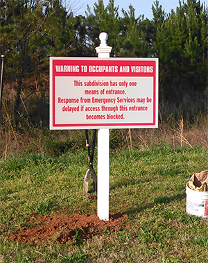 warning-neighborhood-sign