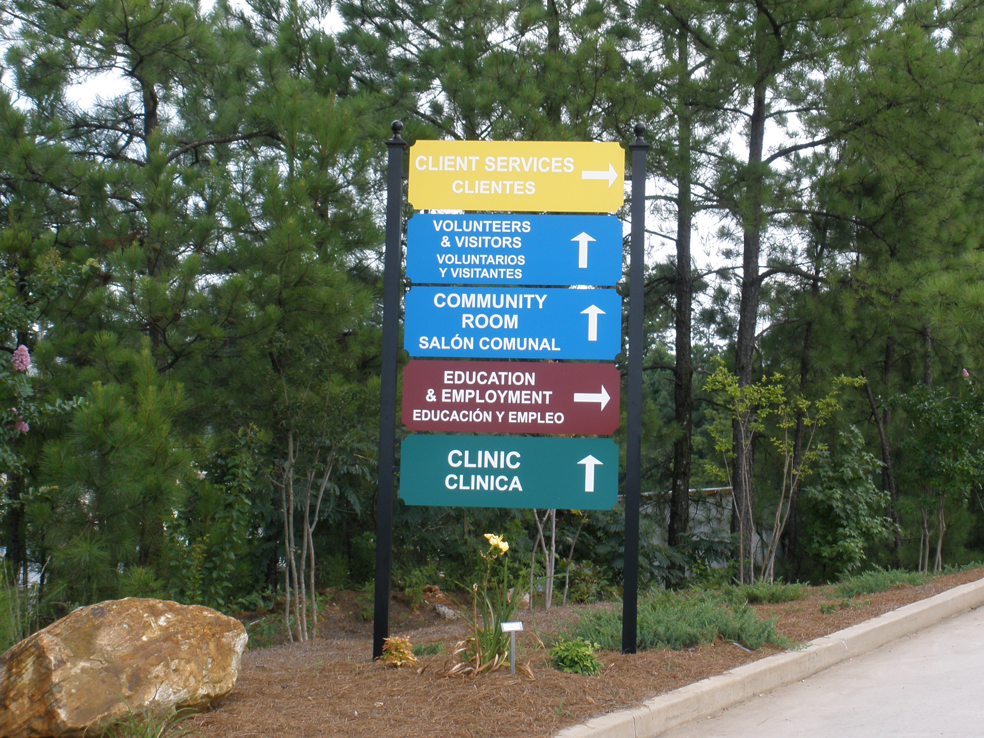 Driving Directory Signs